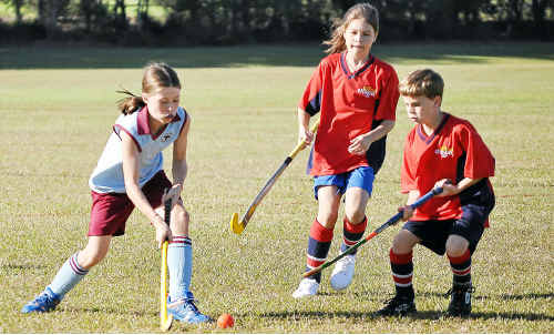 Happy campers: Holiday fun awaits hockey juniors. Happy campers: Holiday fun awaits hockey juniors.